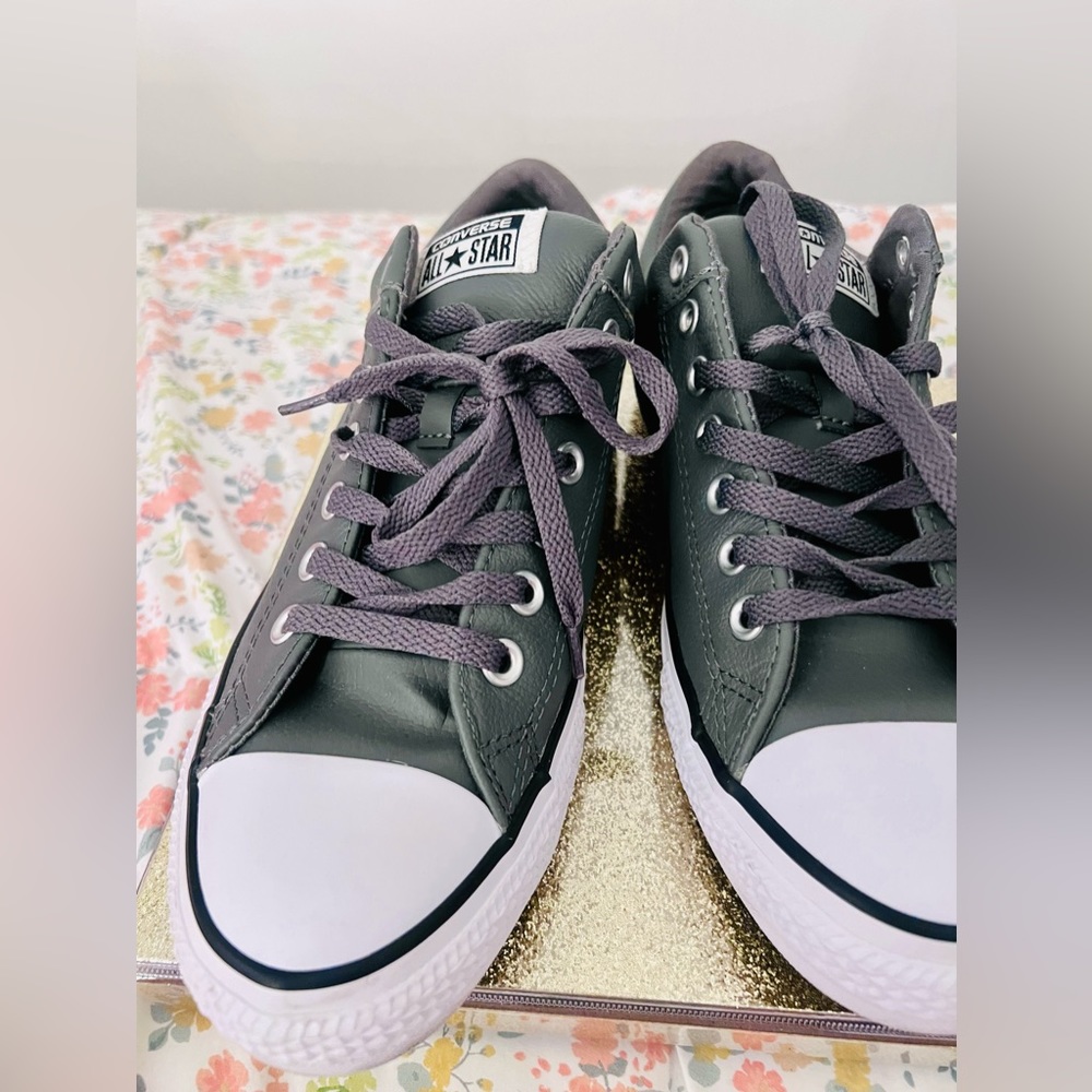 Converse 149431C Chuck Taylor high street thunder black size men’s 9 women 11